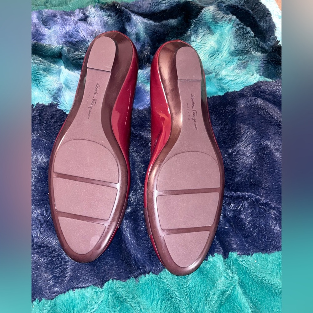 Salvatore Ferragamo Women's and Varina Ballet Flats Size 8 - Picture 4 of 4
